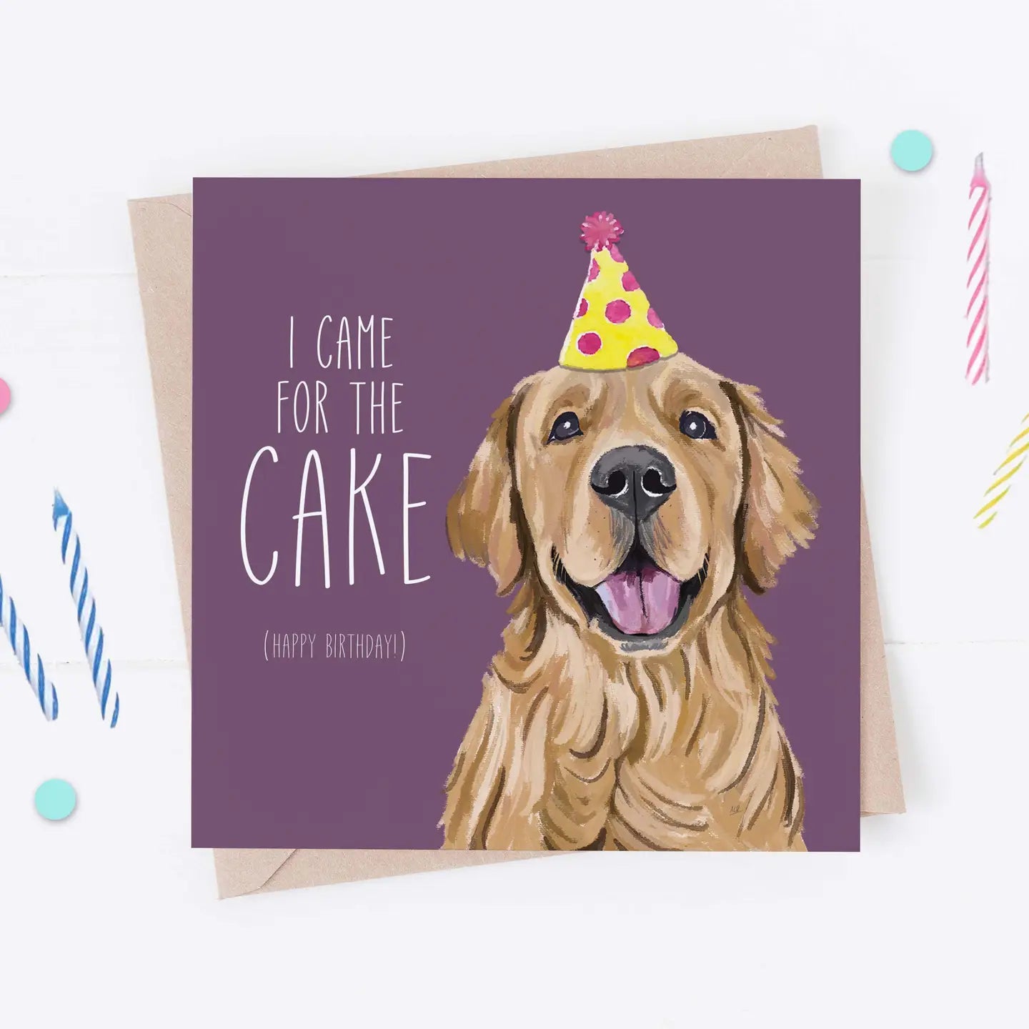 Cake Happy Birthday greeting card