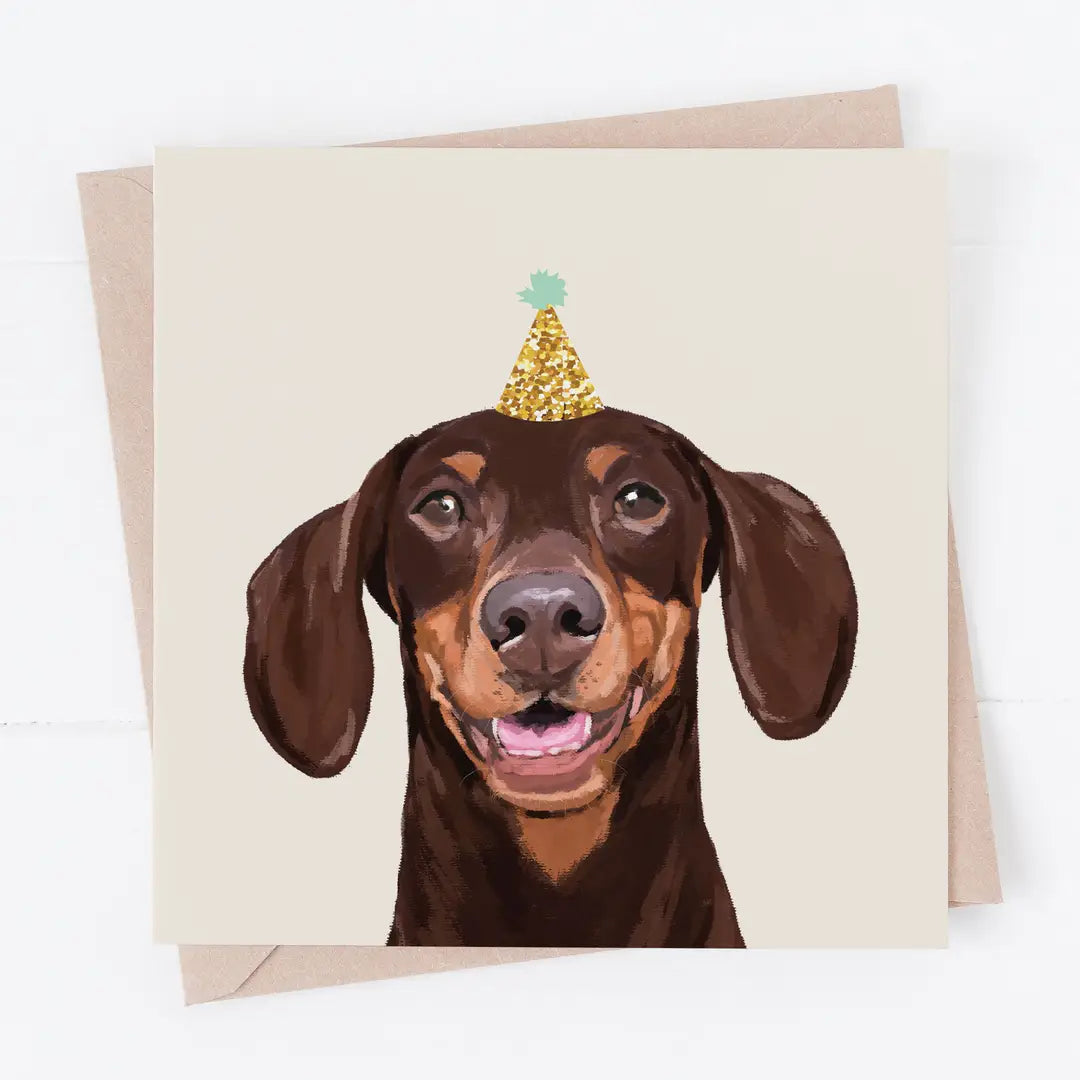 Dog Greeting Card