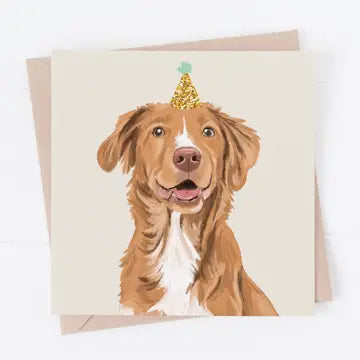 Dog Greeting Card