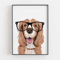Cocker Spaniel Wall Print