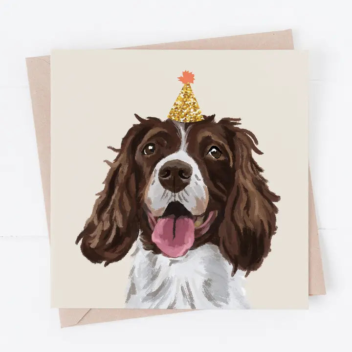 Dog Greeting Card