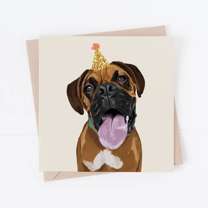 Dog Greeting Card