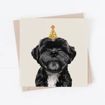 Dog Greeting Card