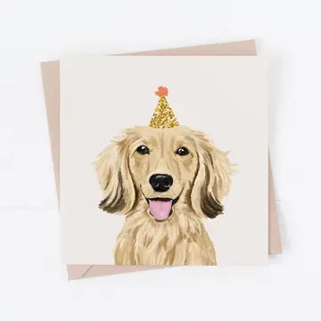 Dog Greeting Card