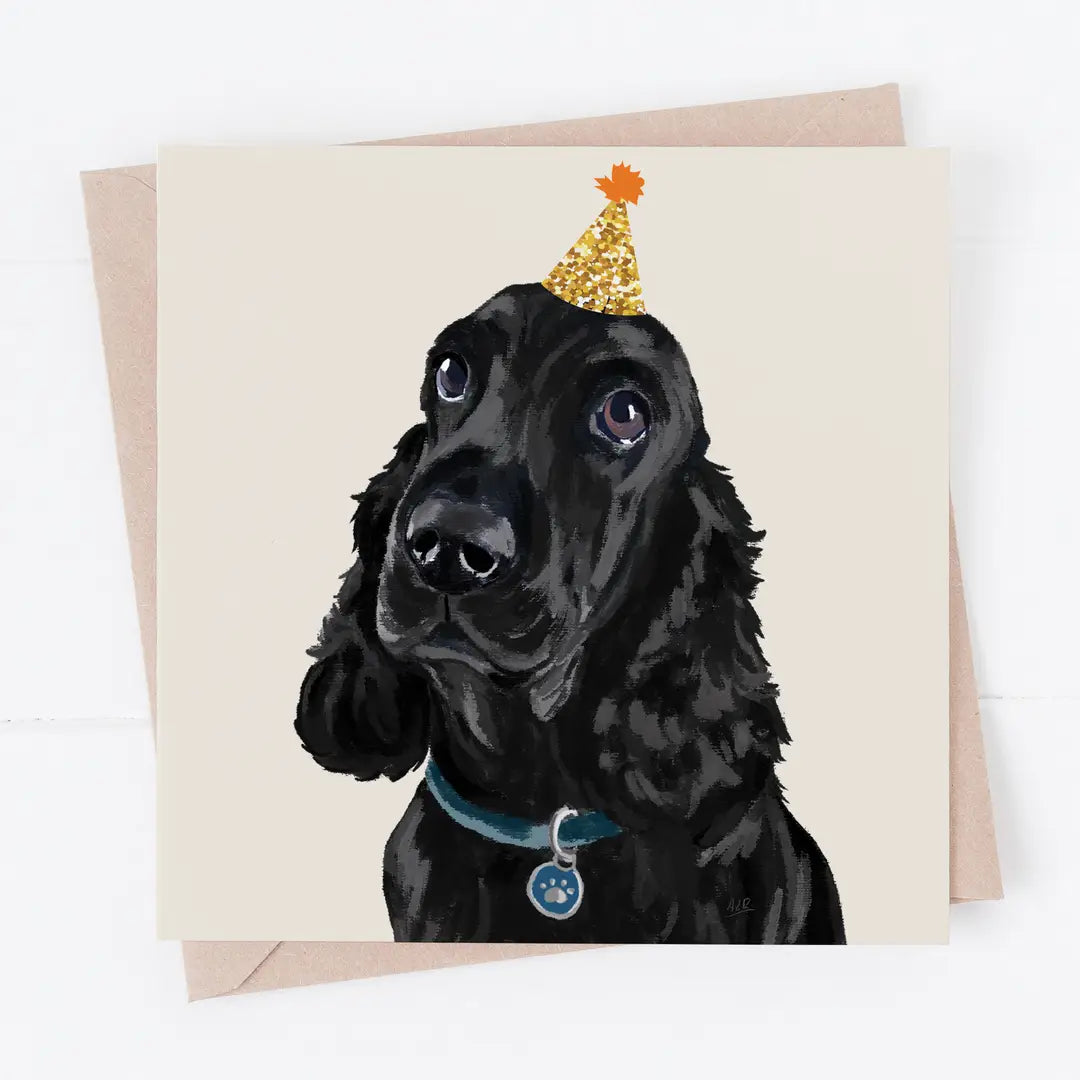Dog Greeting Card