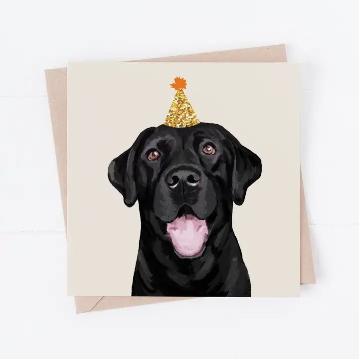 Dog Greeting Card