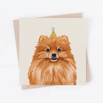 Dog Greeting Card