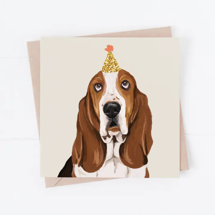 Dog Greeting Card