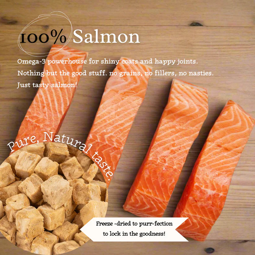 Salmon Swoon - 100% Freeze-Dried Salmon Treats