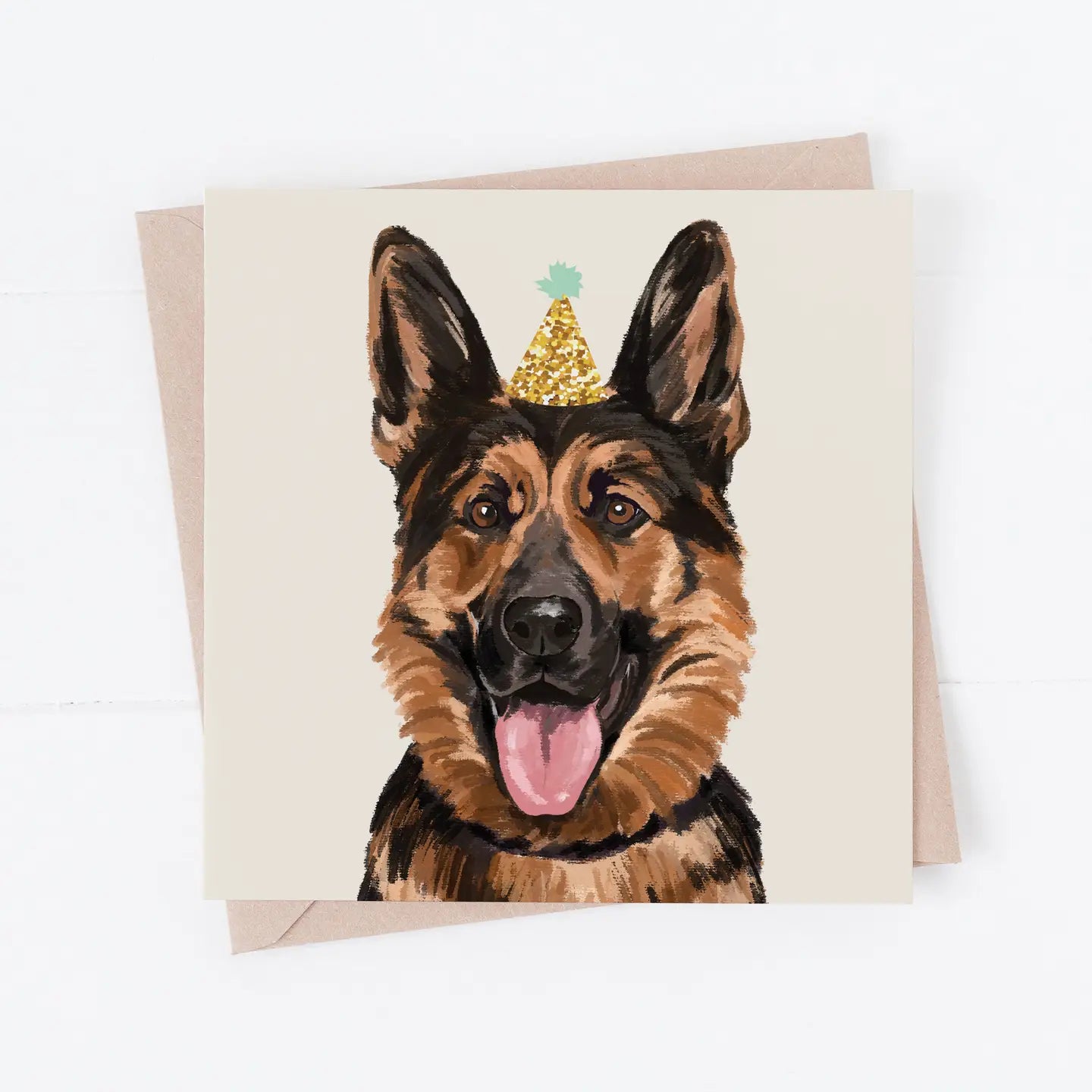 Dog Greeting Card