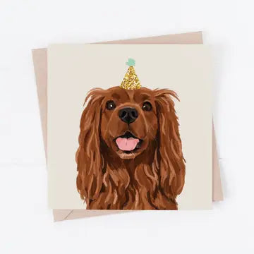 Dog Greeting Card