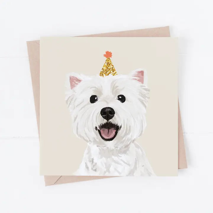 Dog Greeting Card