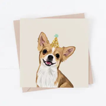 Dog Greeting Card