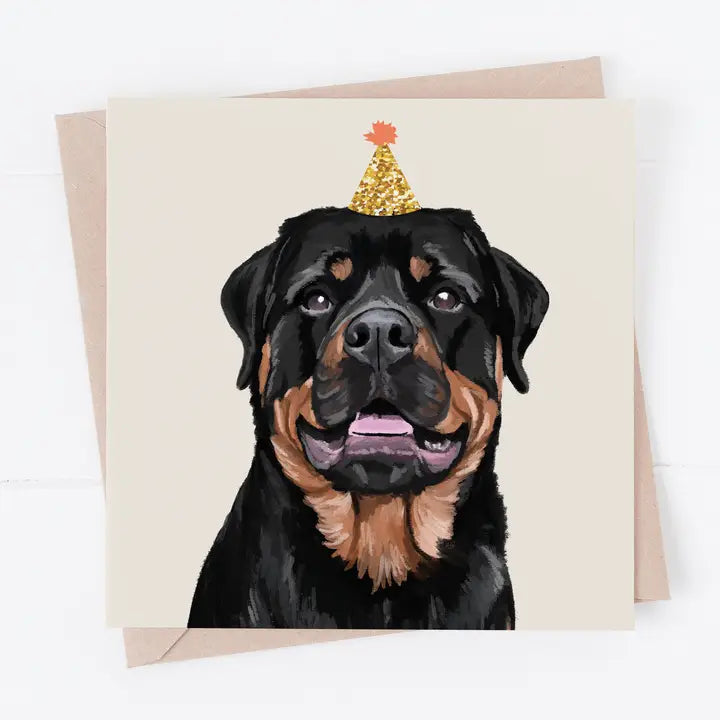 Dog Greeting Card