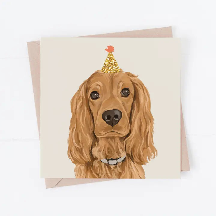 Dog Greeting Card