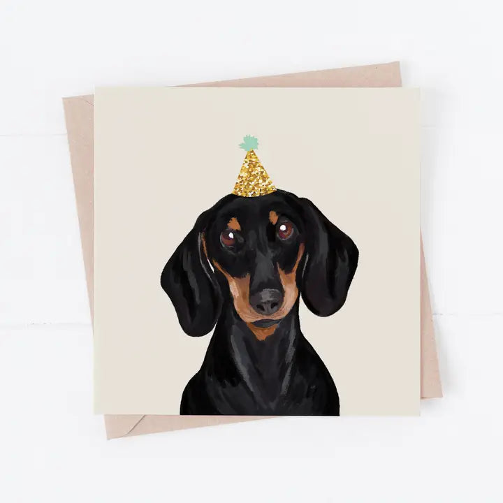 Dog Greeting Card