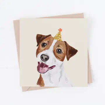 Dog Greeting Card