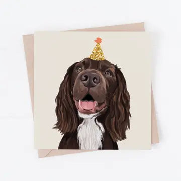 Dog Greeting Card