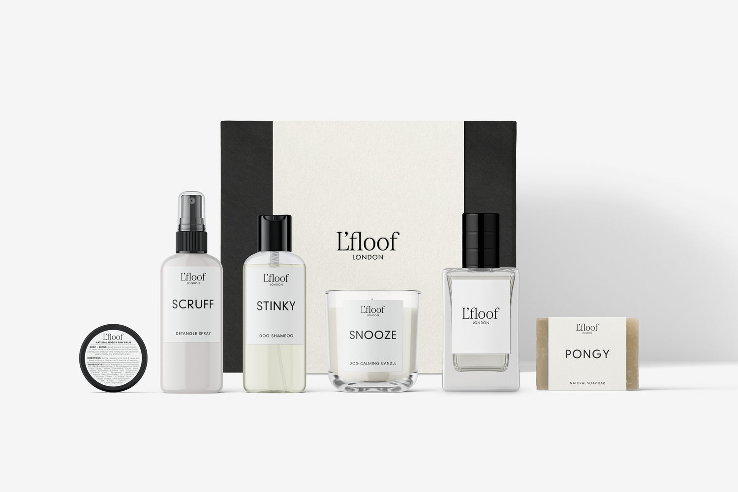 L'Floof Lucky Pup Grooming Gift Set