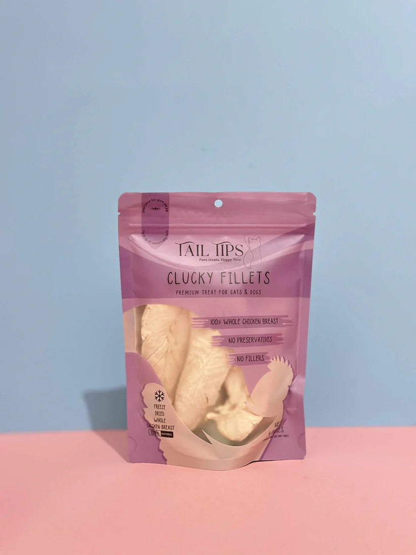 Clucky Filets - 100% Freeze-Dried Chicken Breast Treats